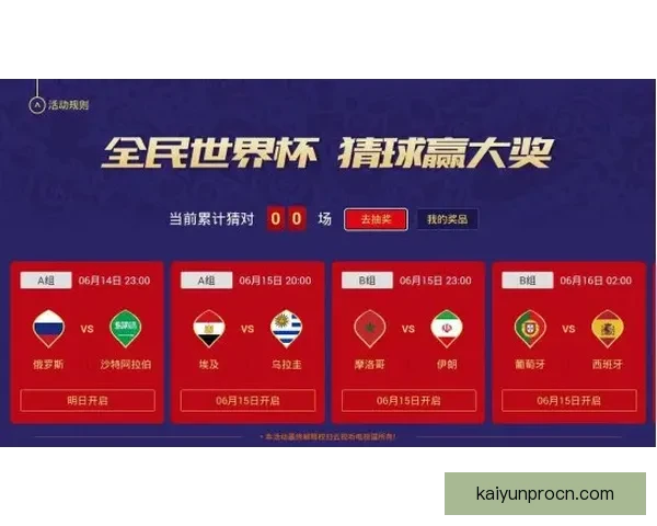 美加墨世界杯精彩竞猜攻略与最新赛程预测分析 美加墨世界杯精彩竞猜攻略与最新赛程预测分析